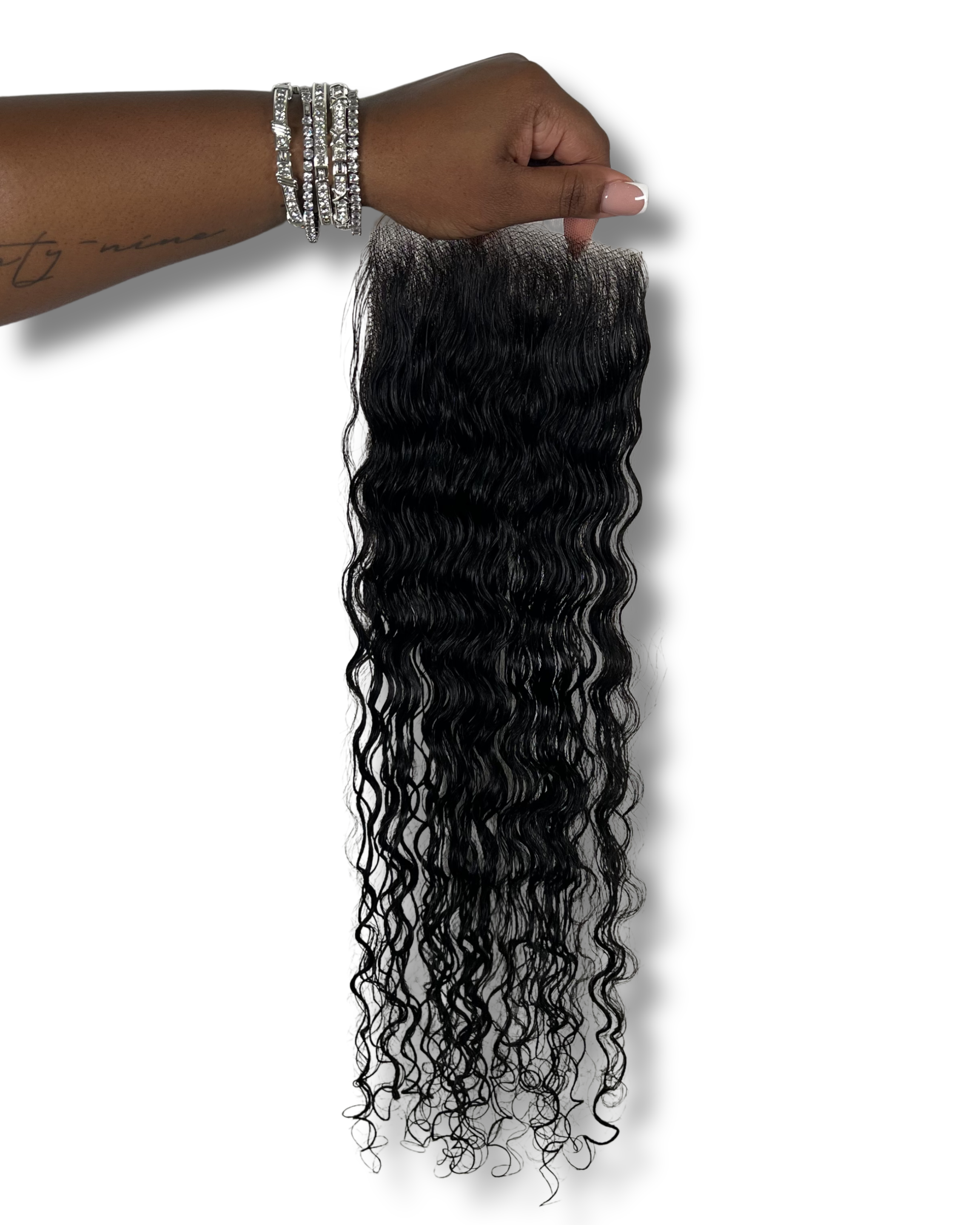 2x6 RAW CURLY CLOSURE