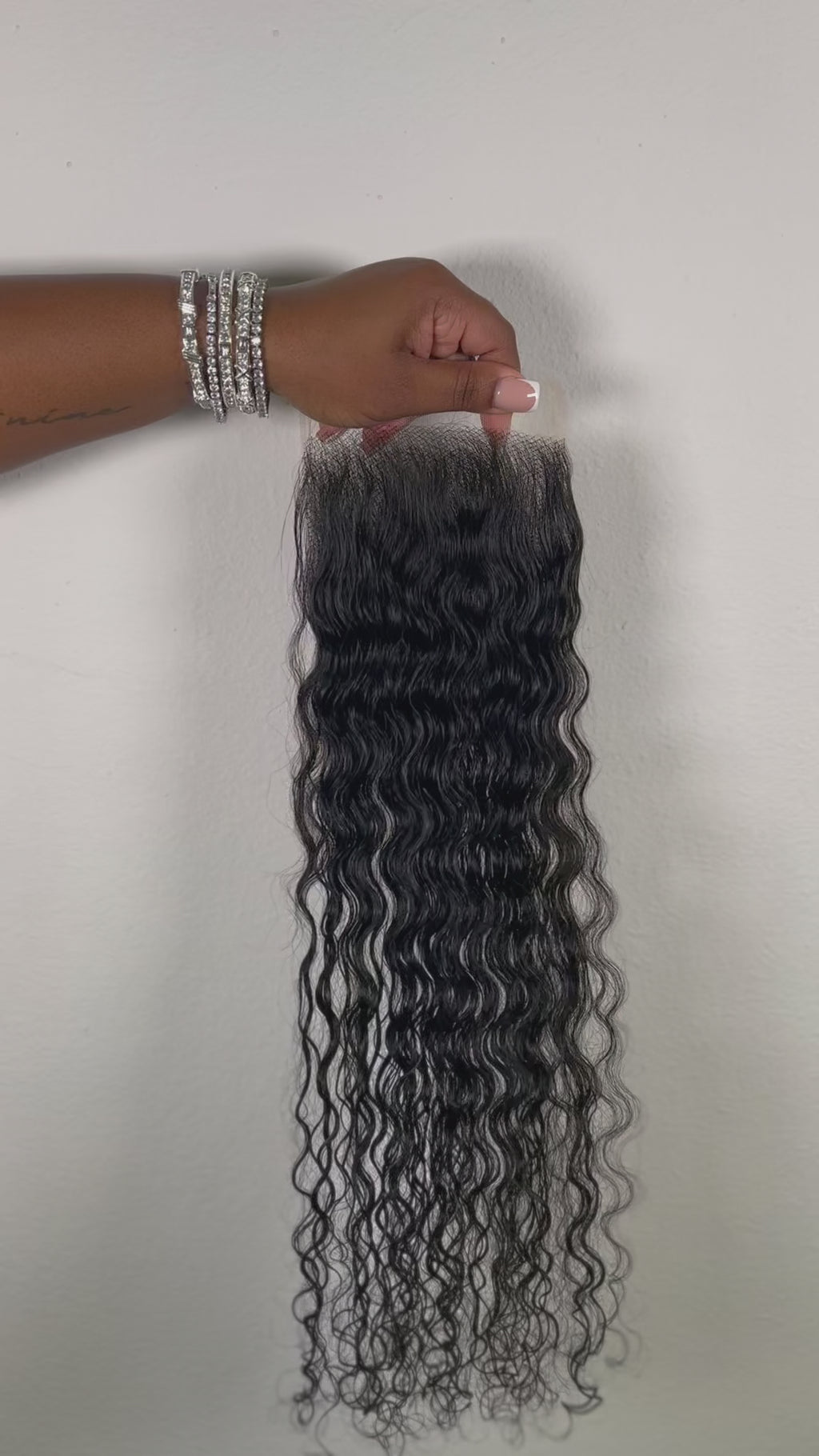 5x5 RAW CURLY CLOSURE