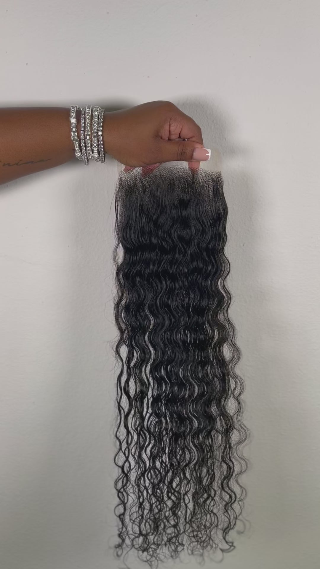 2x6 RAW CURLY CLOSURE